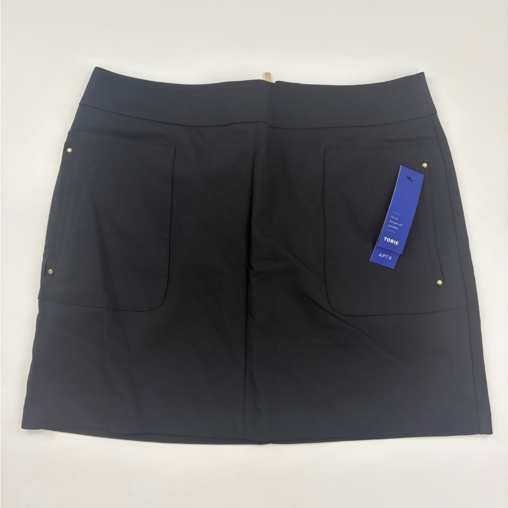 Apt. 9 Black Mini Skirt - Picture 2 of 8